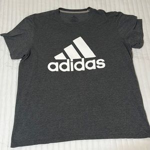 Adidas dark grey shirt